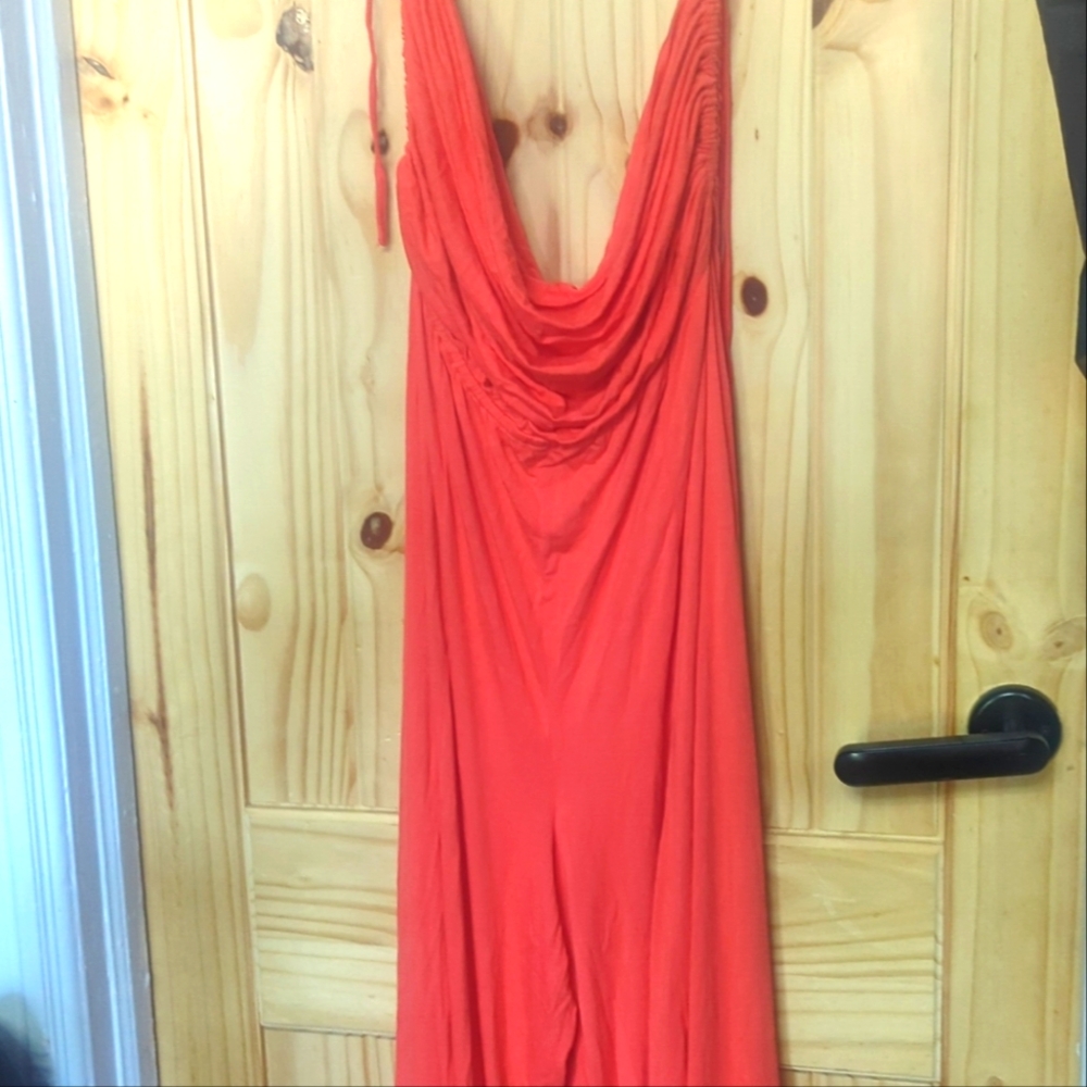 Fashionova orange jumpsuit brand-new tag still on any offers welcome